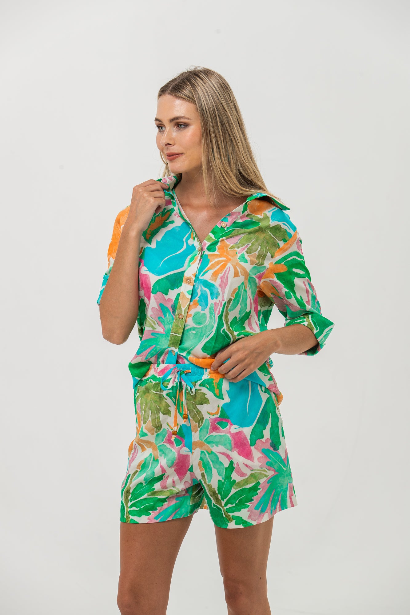 Paloma Shirt - Tropical