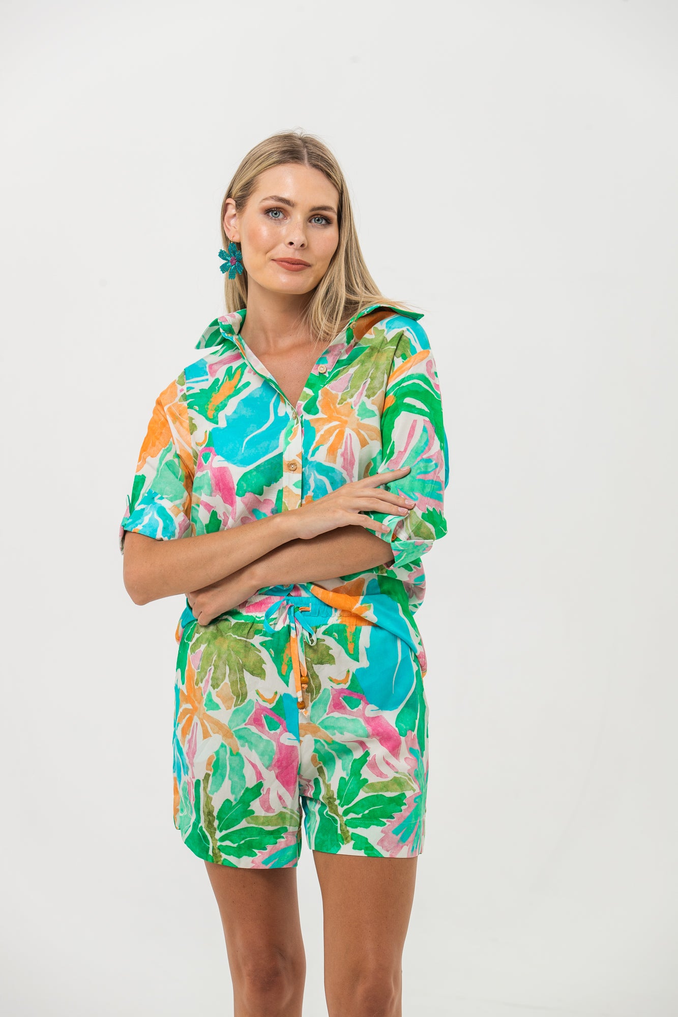 Paloma Shirt - Tropical