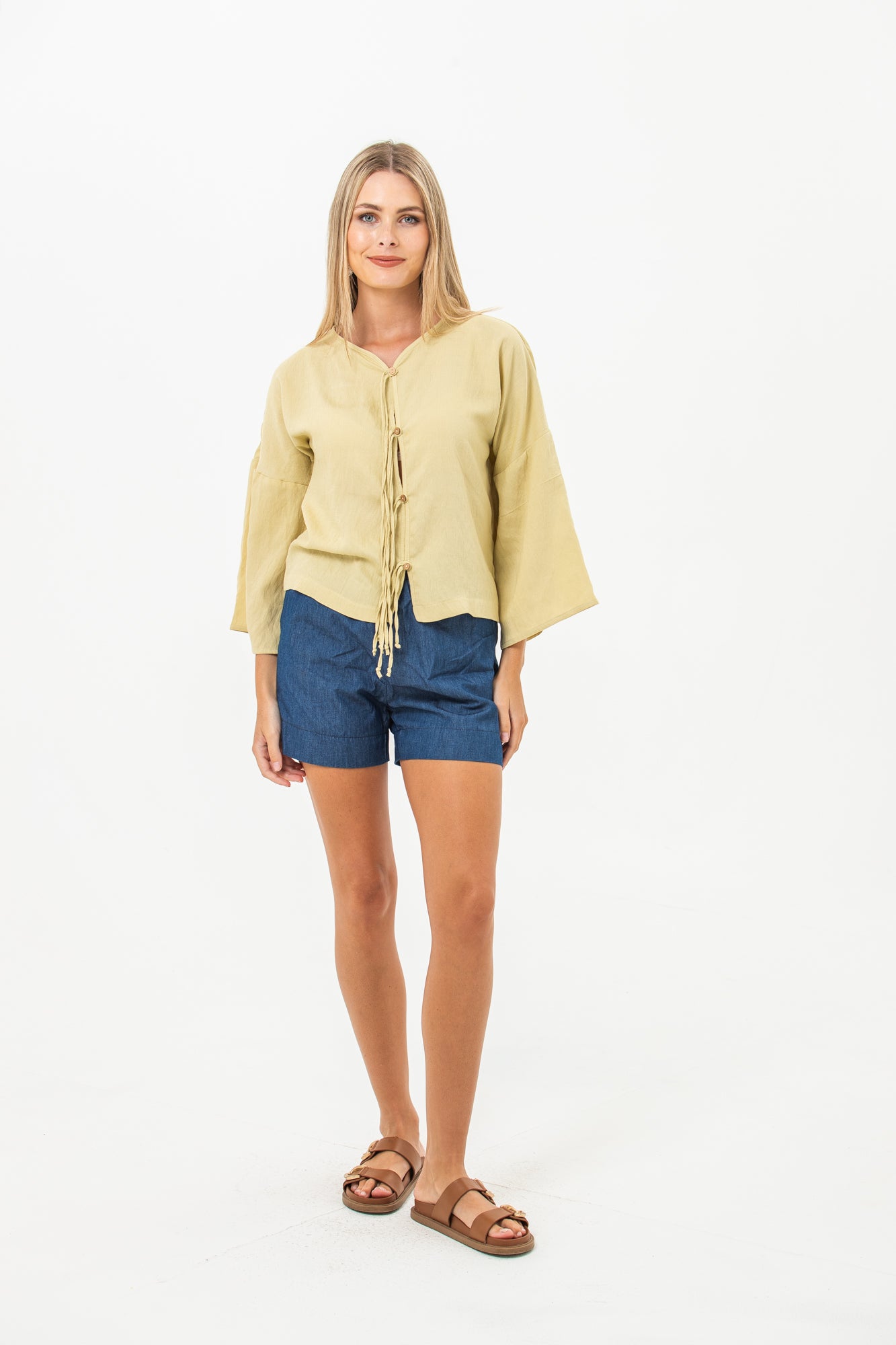 Amelia Shirt - Pistachio