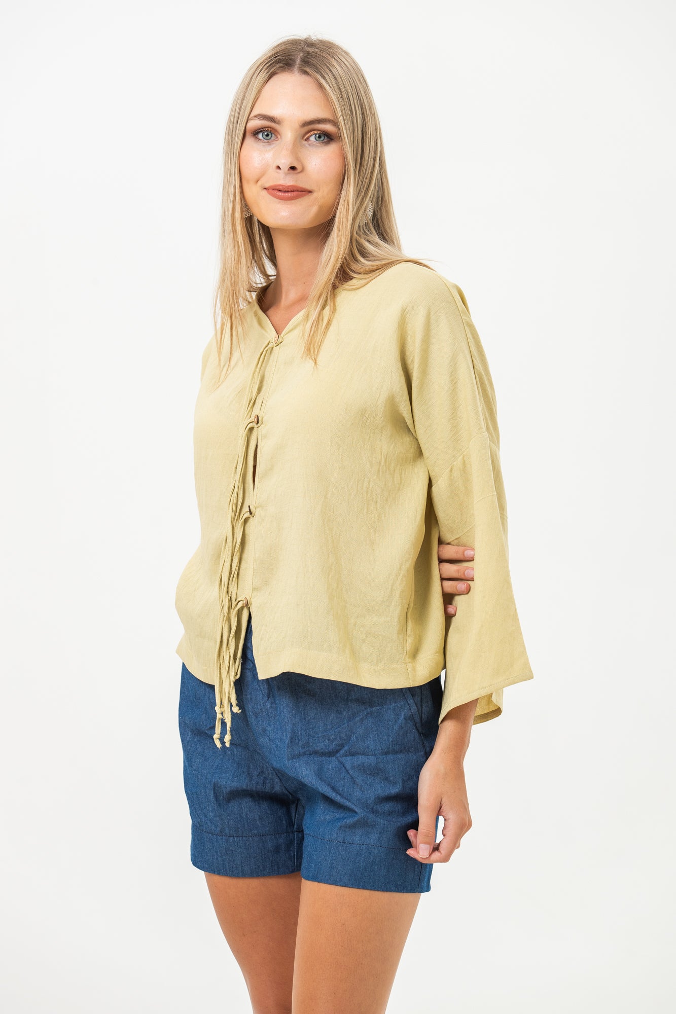 Amelia Shirt - Pistachio