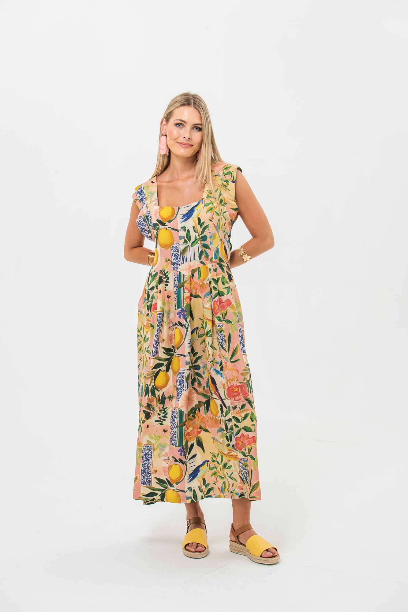 Sienna Sundress - Pink Lemons