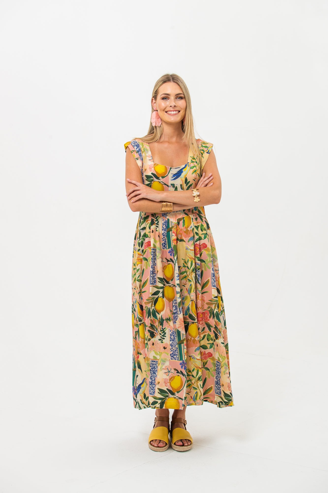 Sienna Sundress - Pink Lemons