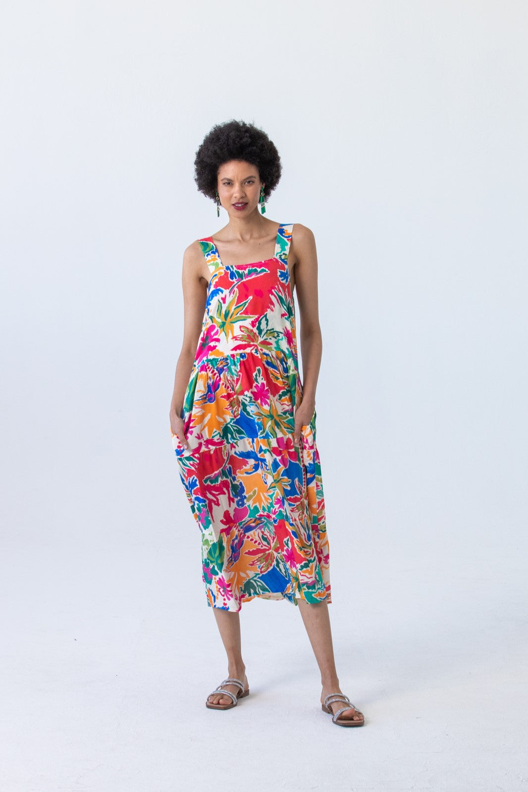 Barbados Sundress - Tropical