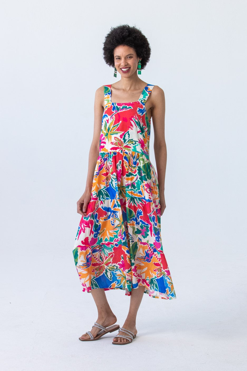 Barbados Sundress - Tropical