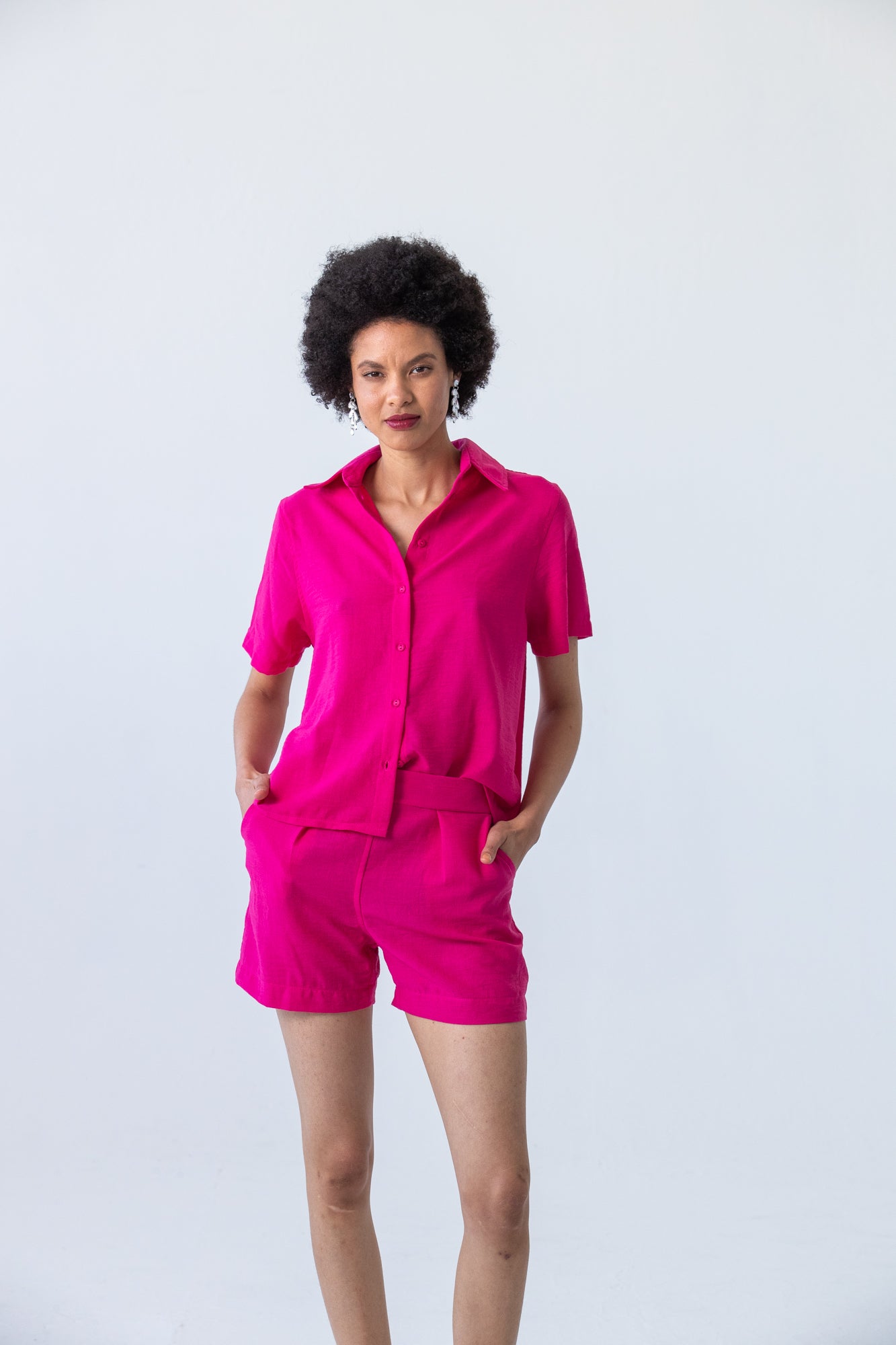 Ibiza Shorts - Hot Pink
