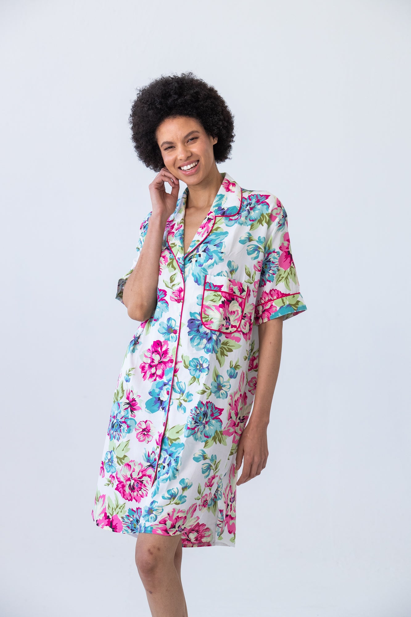 Summer Nightshirt - Floral fantasy