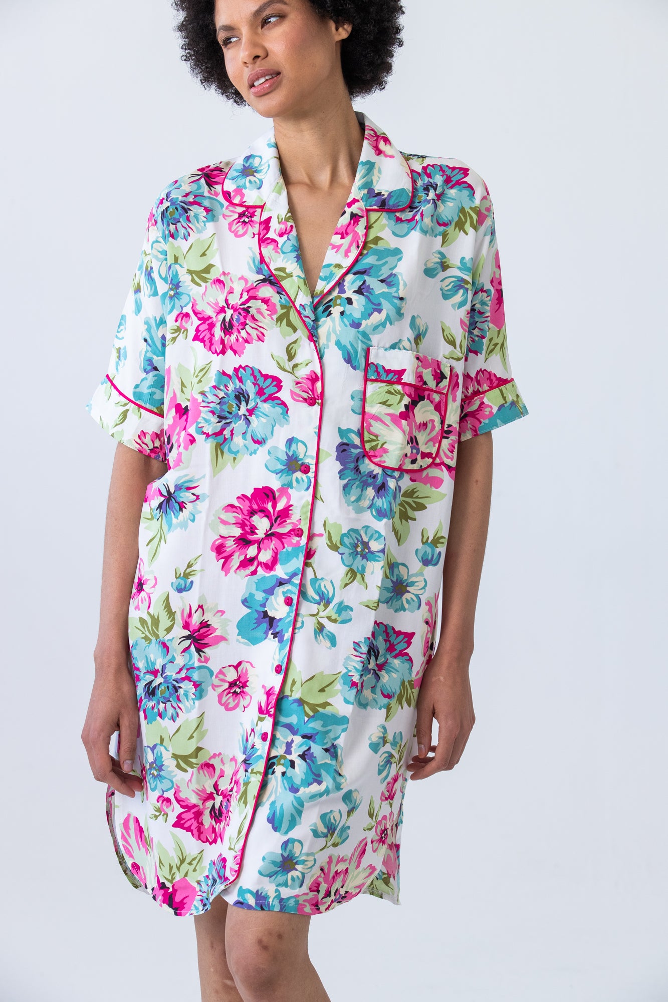 Summer Nightshirt - Floral fantasy