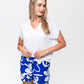 Ibiza Shorts - Blue and White