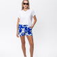 Ibiza Shorts - Blue and White