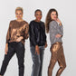 Paros Winter Puff Tee - Bronze & Sequins