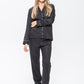 Long Pyjama Set - Black