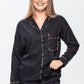 Long Pyjama Set - Black