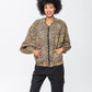 Josephine Bomber Jacket - Animal Print