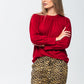 Aspen Winter Tee - Lava Red