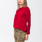 Aspen Winter Tee - Lava Red
