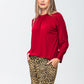 Aspen Winter Tee - Lava Red