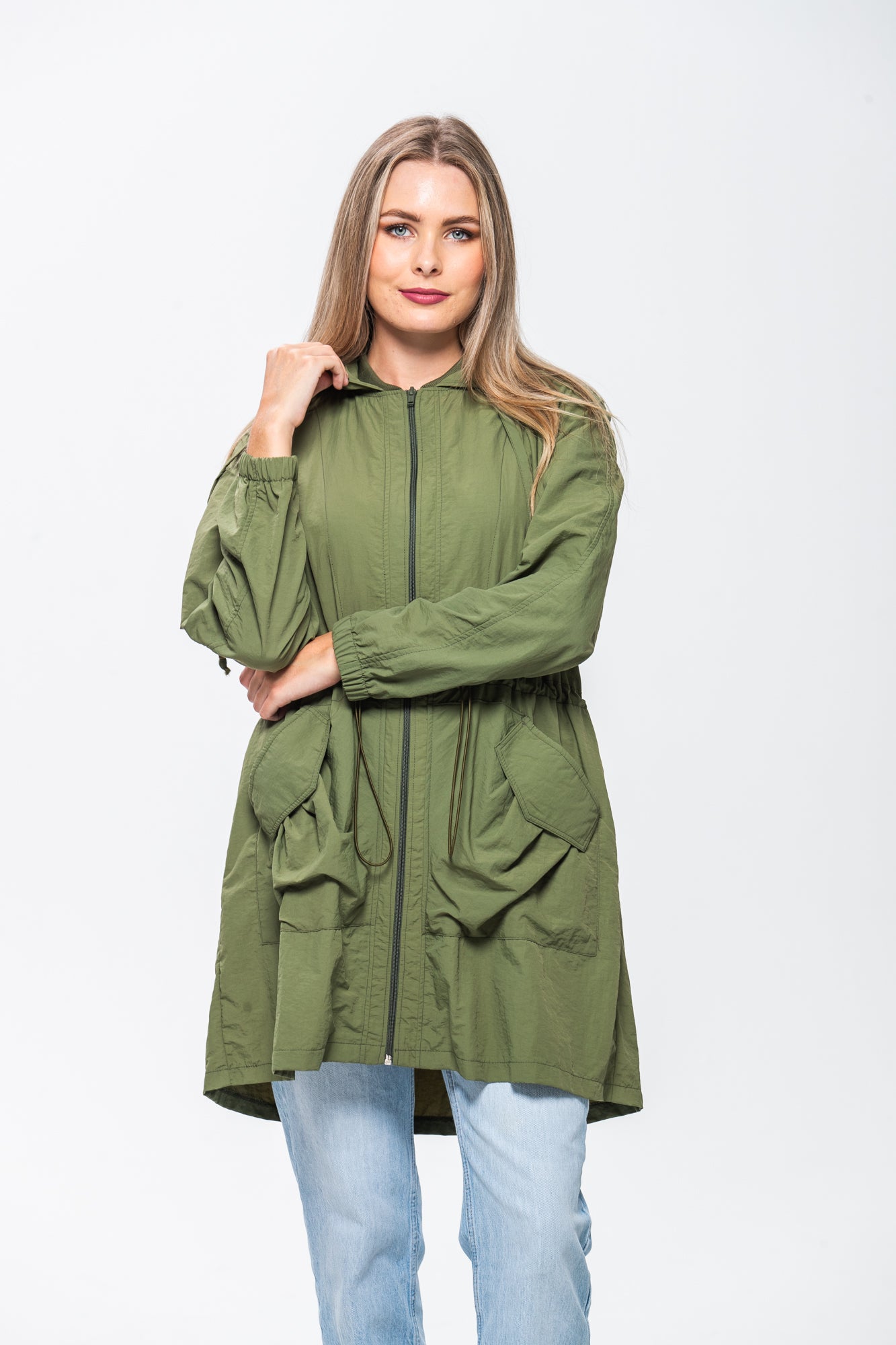 The Sofia Raincoat - Khaki