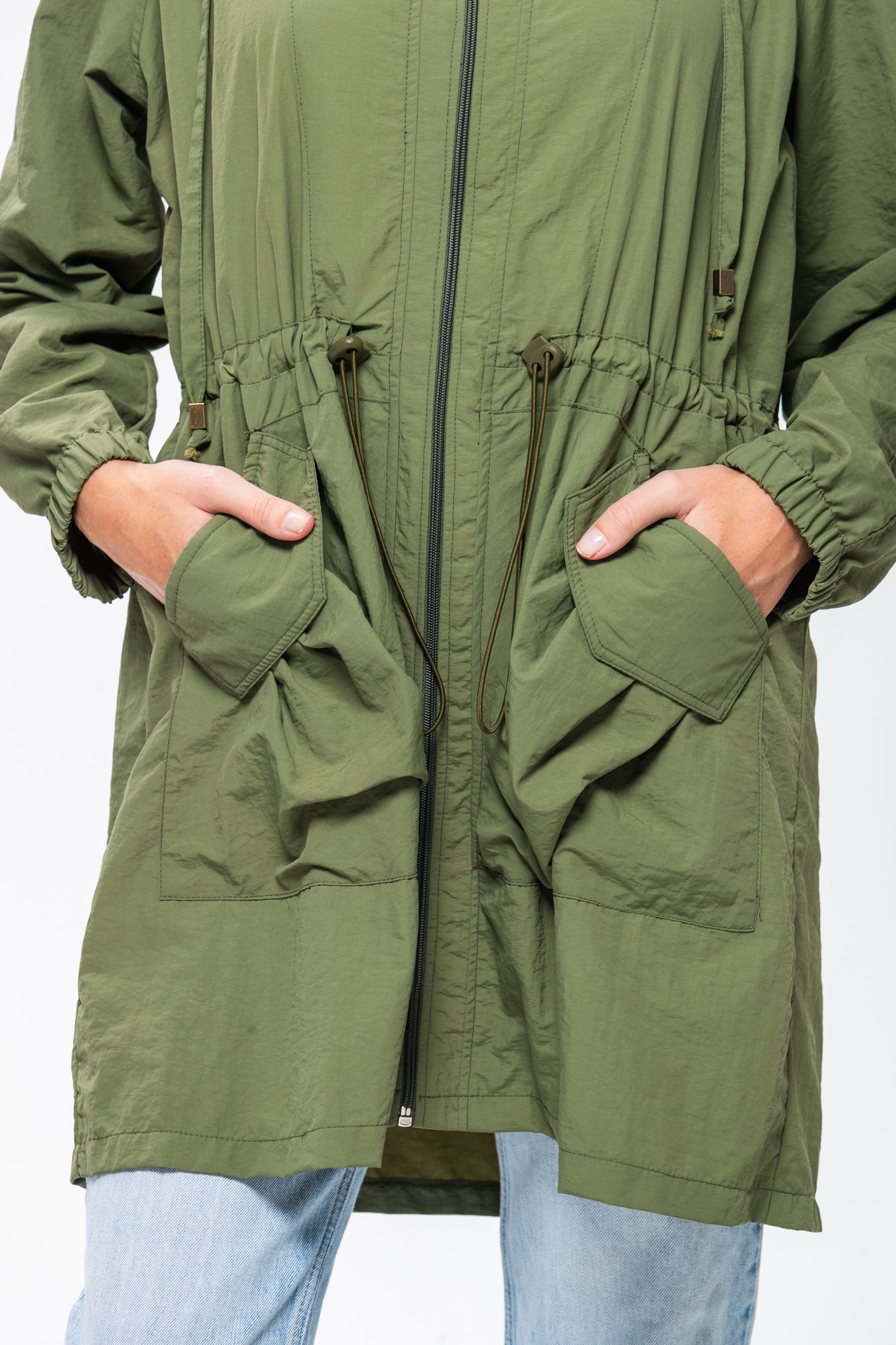 The Sofia Raincoat - Khaki