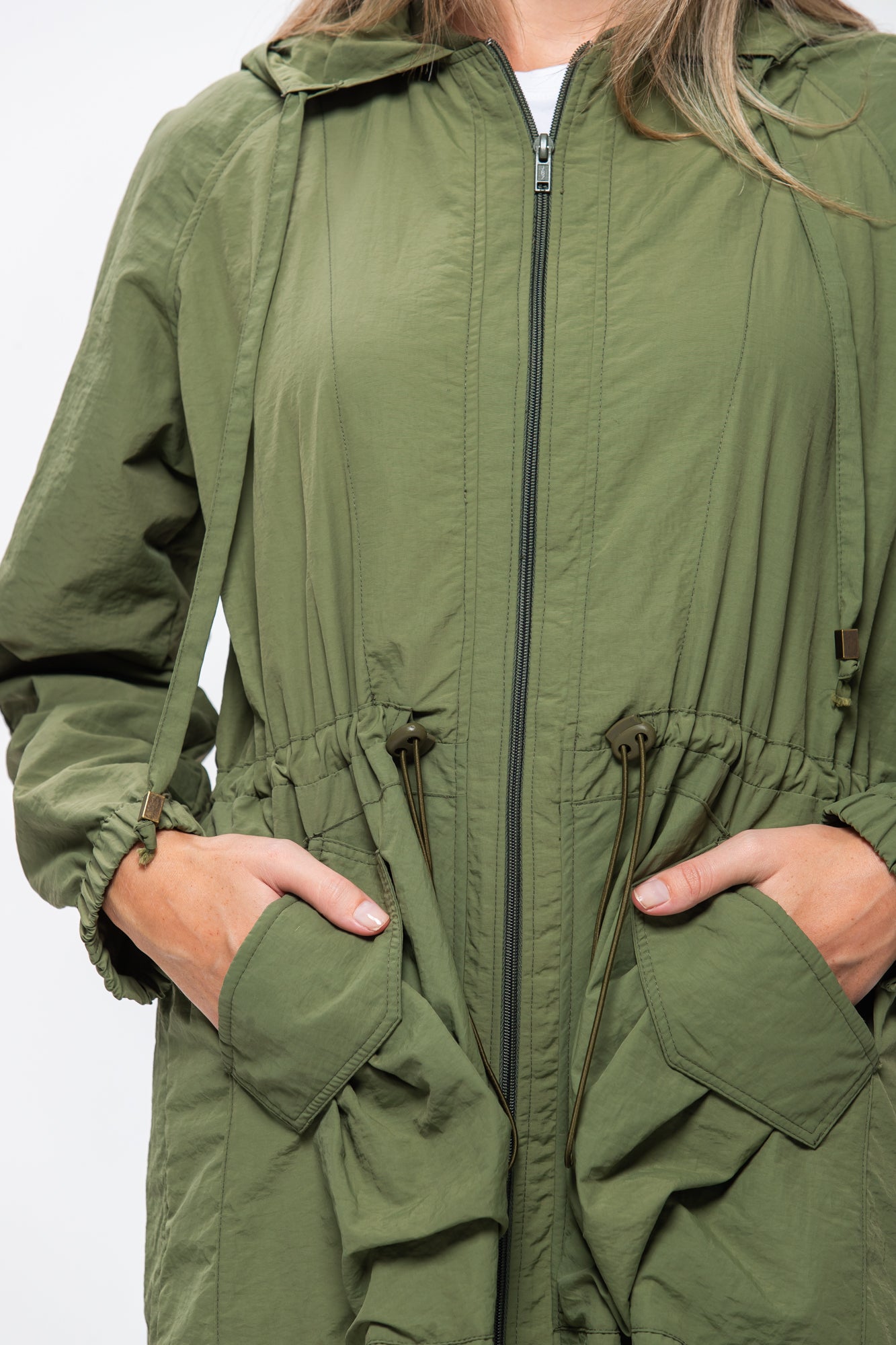 The Sofia Raincoat - Khaki