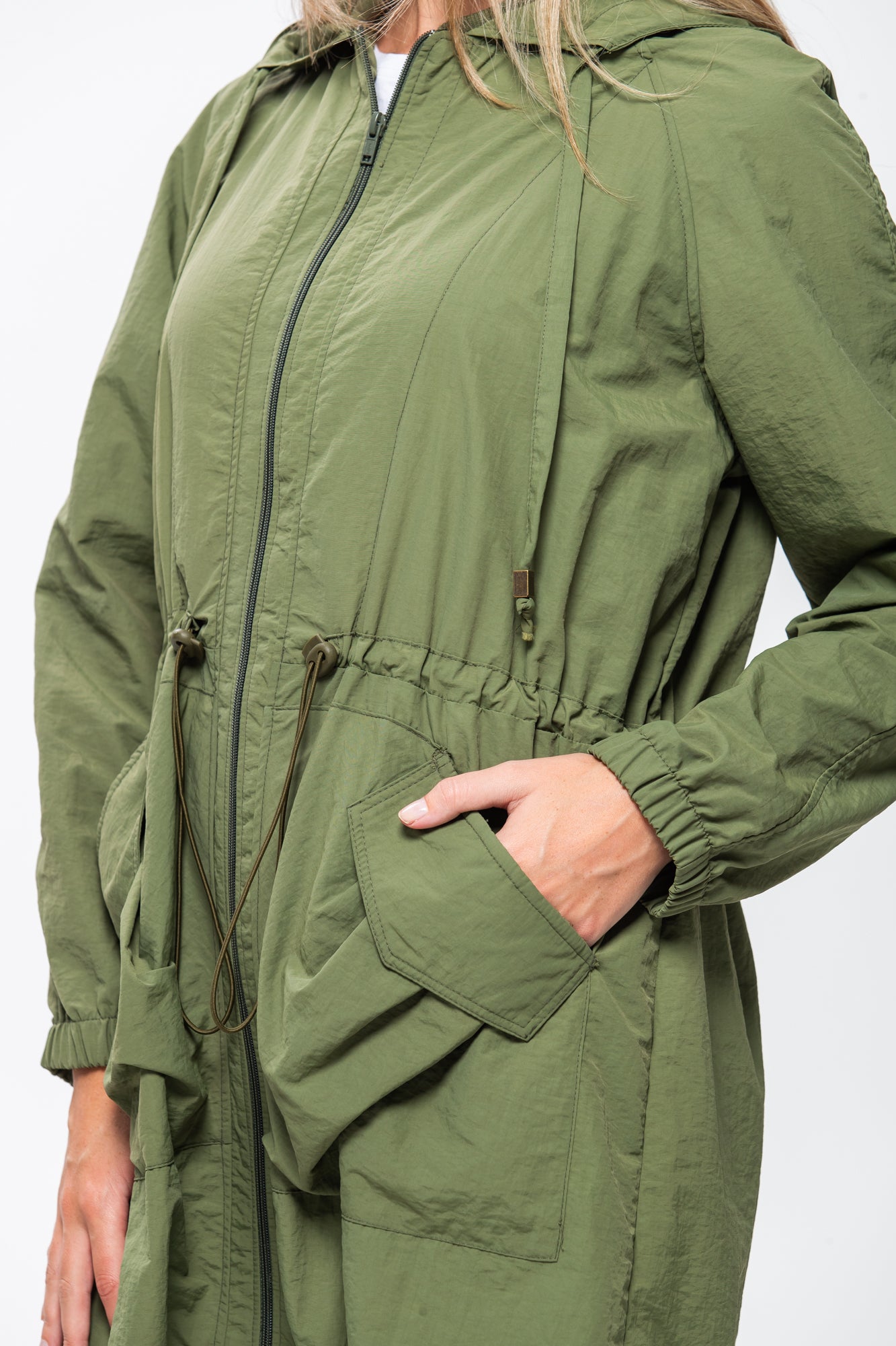 The Sofia Raincoat - Khaki