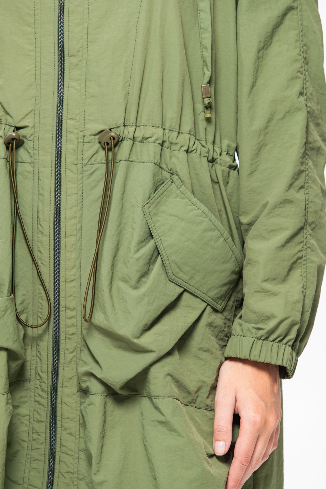The Sofia Raincoat - Khaki