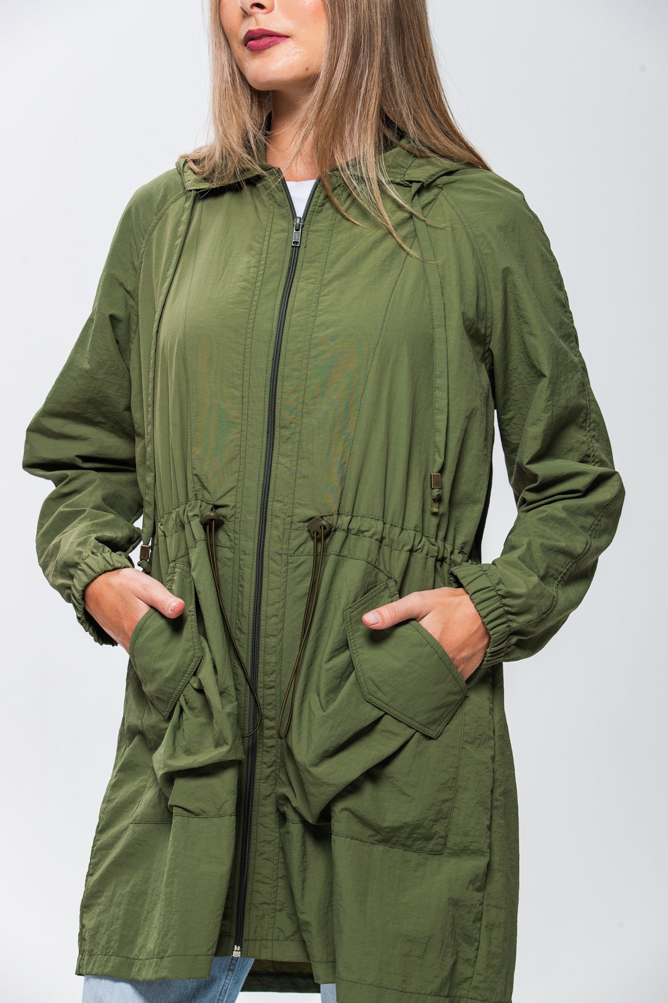 The Sofia Raincoat - Khaki