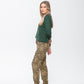 Boston Cargo Pants - Animal Print