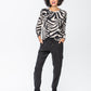 Aspen Winter Knit - Creme & Black