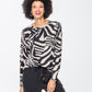 Aspen Winter Knit - Creme & Black
