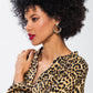 Emma Winter Shirt - Animal Print