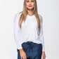 Corfu Winter Tee - White