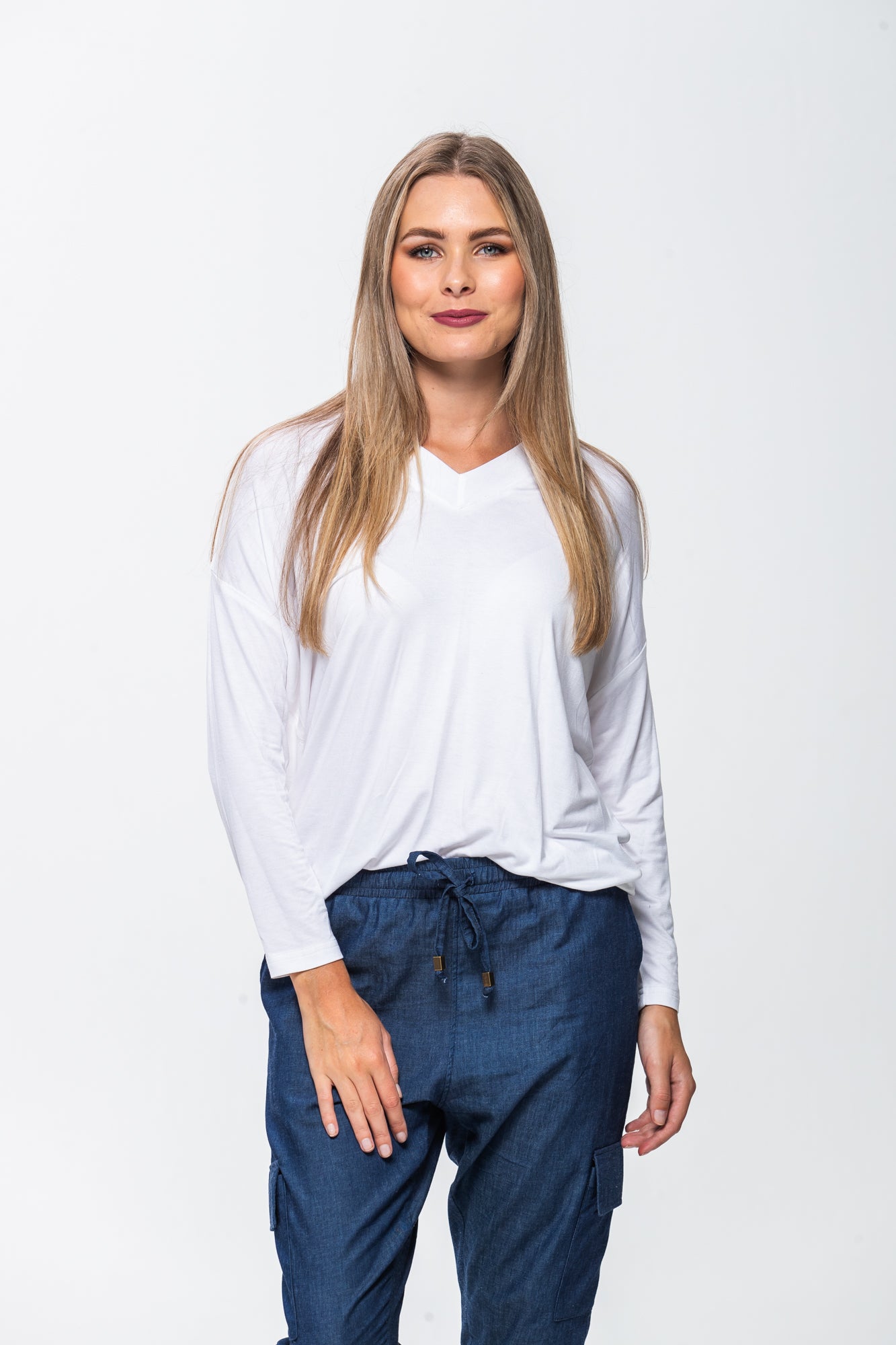 Corfu Winter Tee - White