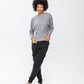 Grace Winter Knit - Grey Melange