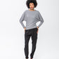 Grace Winter Knit - Grey Melange