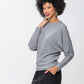 Grace Winter Knit - Grey Melange