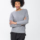 Grace Winter Knit - Grey Melange