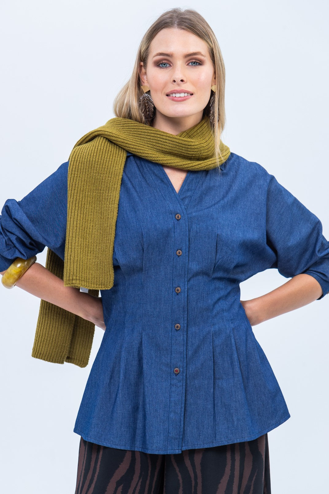 Margot Shirt - Denim