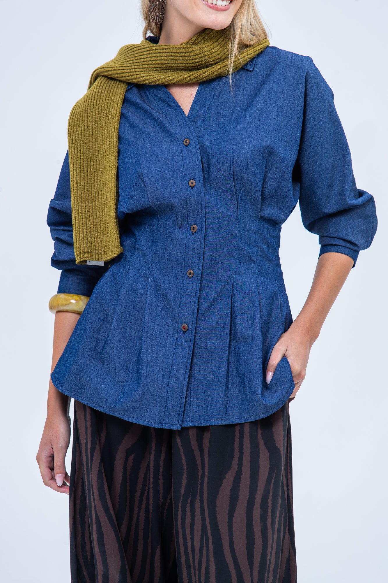 Margot Shirt - Denim