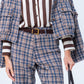 Harper Long Sleeve Shirt - Chocolate and Creme Stripe