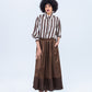 Sorrento Skirt - Chocolate