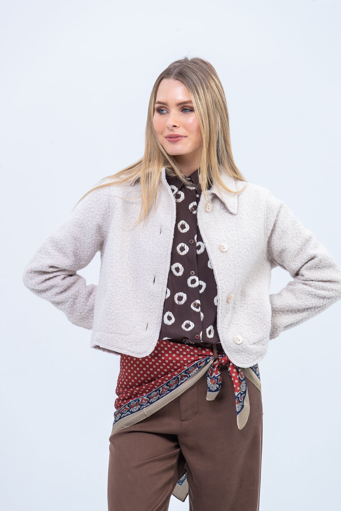 Faye Jacket - Creme