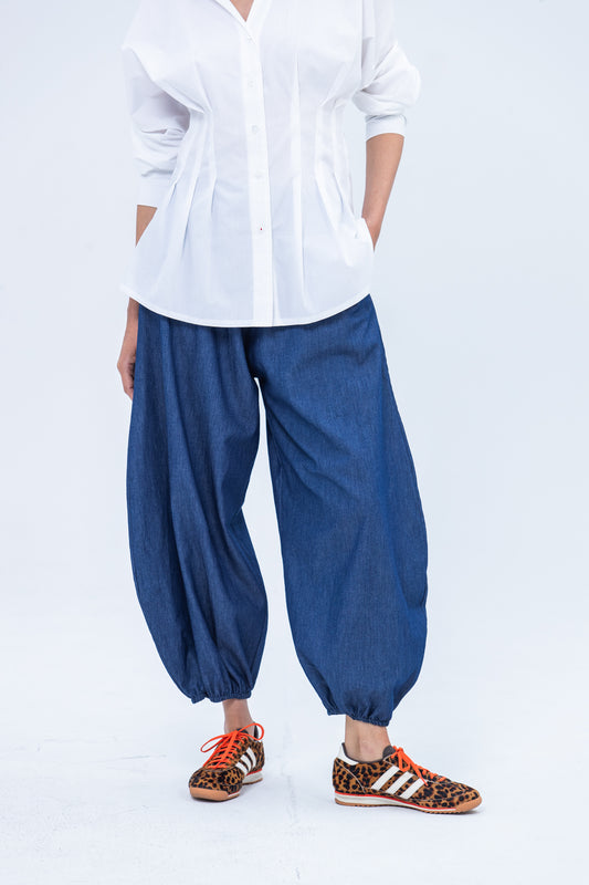 Stella Balloon Pants - Denim
