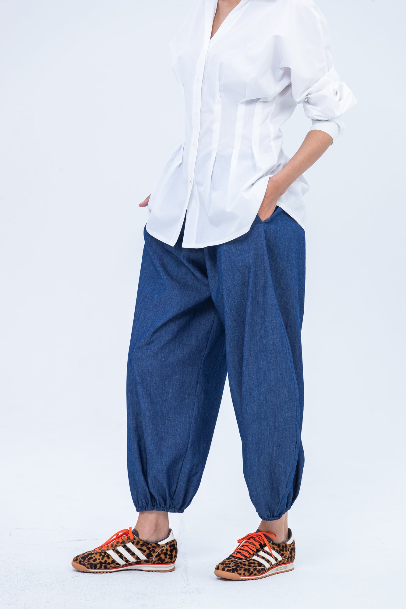 Stella Balloon Pants - Denim
