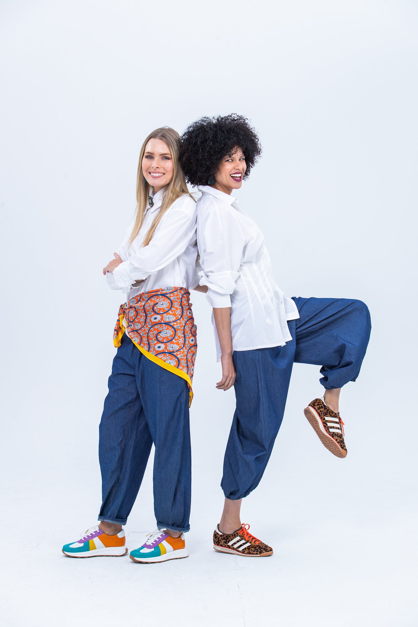 Stella Balloon Pants - Denim