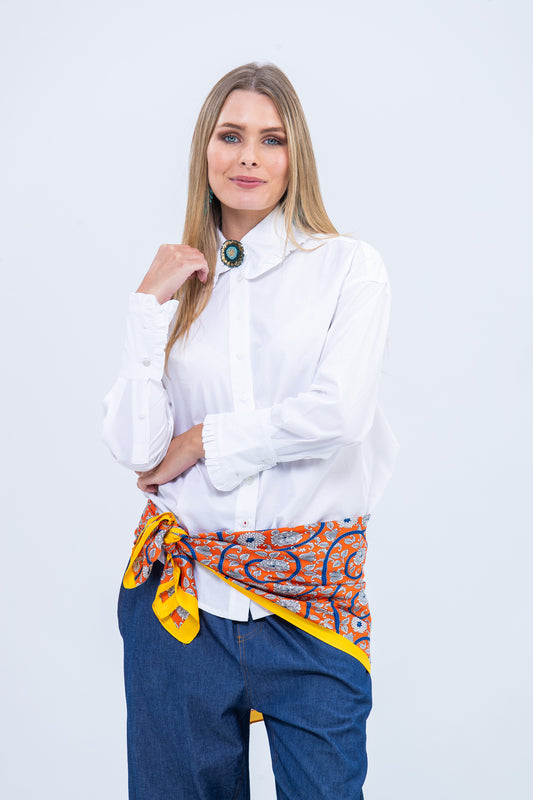 Claire Shirt - White