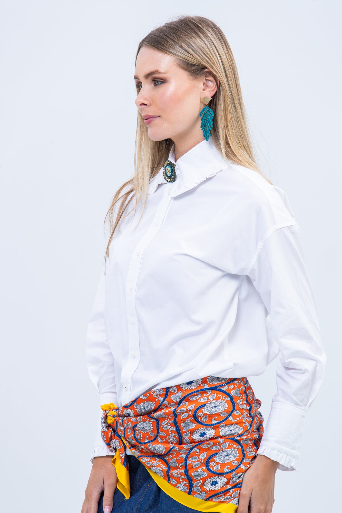 Claire Shirt - White