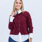 Vera Cardigan - Burgundy