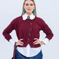 Vera Cardigan - Burgundy