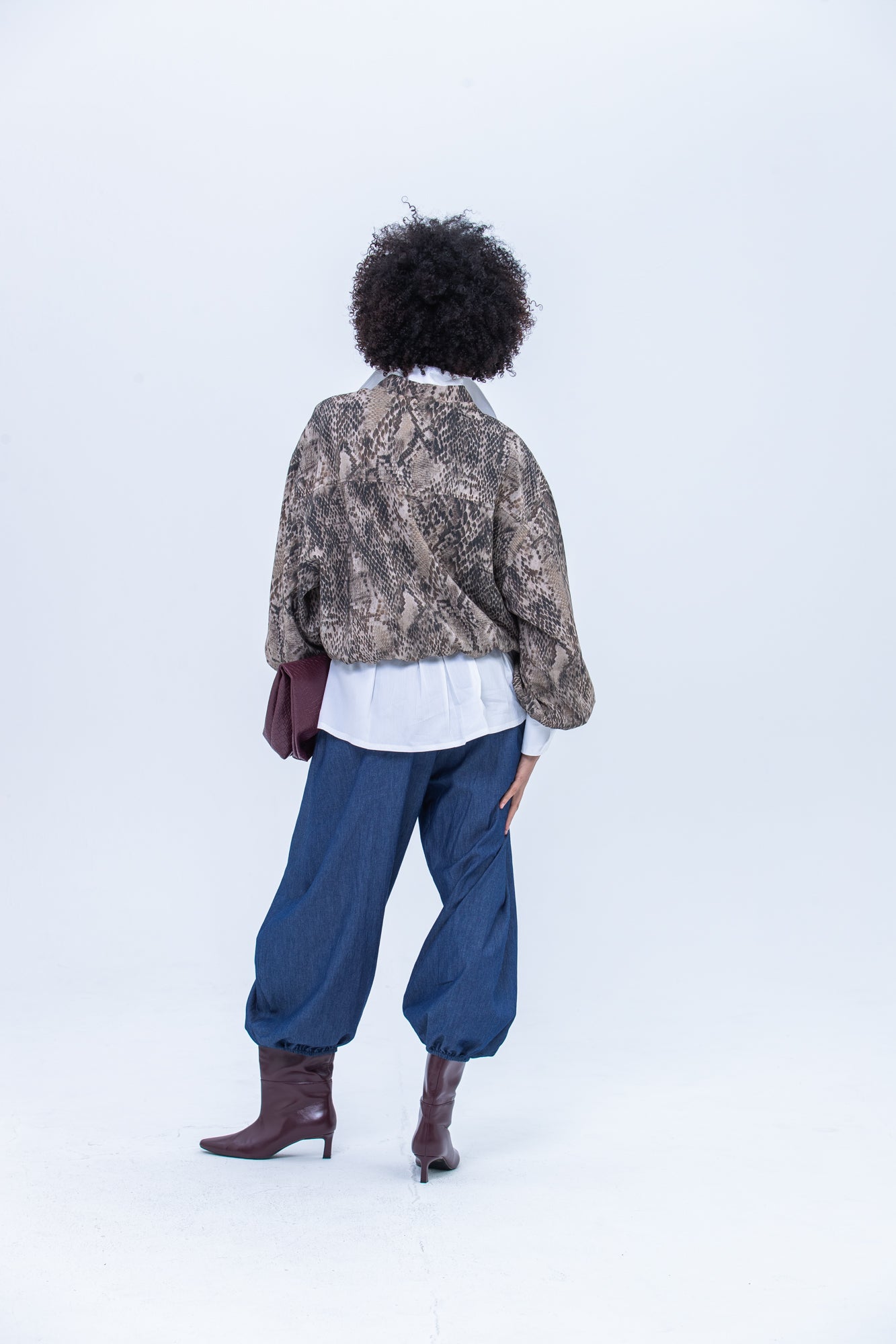 Stella Balloon Pants - Denim