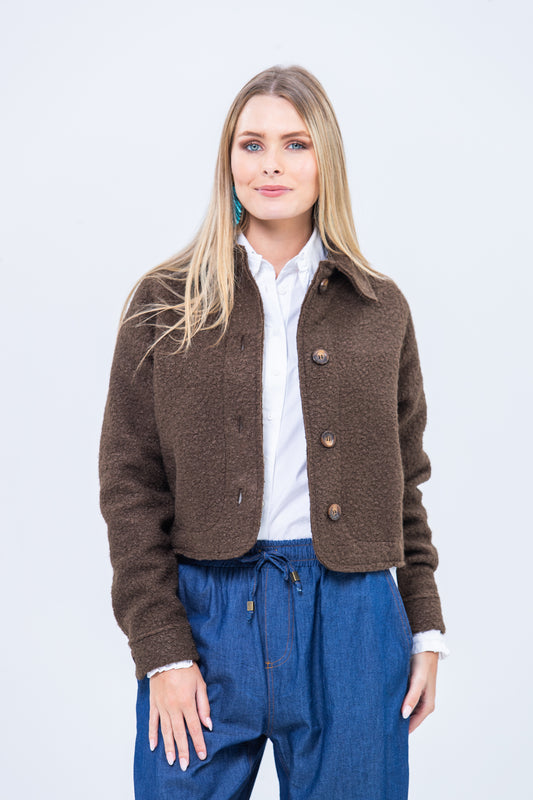 Faye Jacket - Chocolate